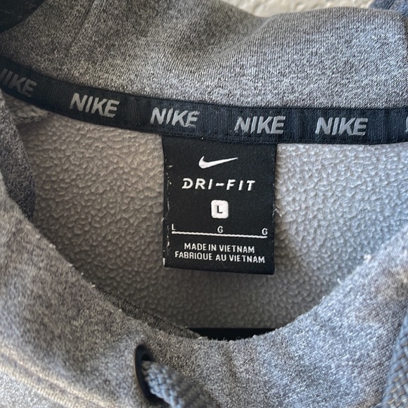 Grey Nike Dri-Fit Sweatshirt - Picture 2 of 2